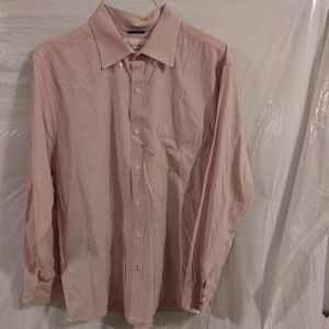 Madison 100% Cotton Large Long Sleeve Button orang